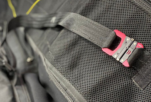 Fechos de segurança em alumínio aeronáutico